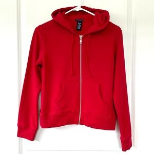 'Vintage 2000's Gap Hooded Zip Up Crop Sweatshirt